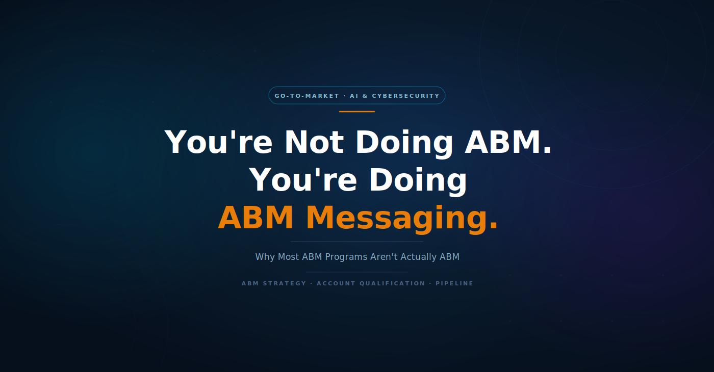 Named Account Approach