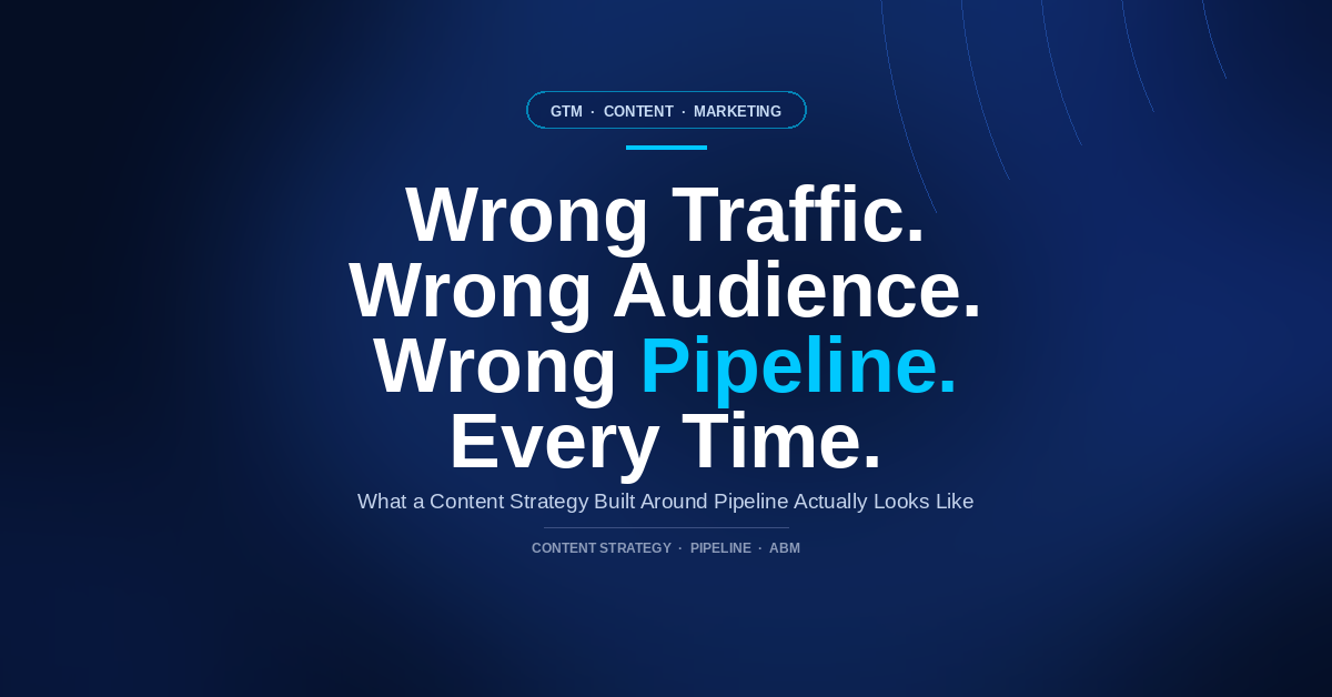 Misaligned Content Strategy